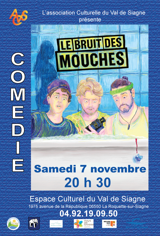 Affiche Le bruit des mouches